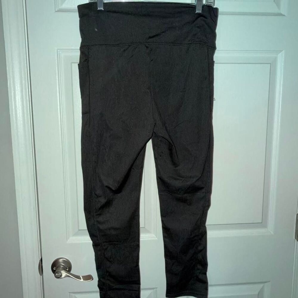 Women's Black and Grey Leggings